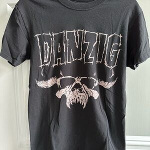 Danzig Black Graphic T-Shirt s/m